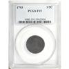 Image 3 : 1793 1/2 C Fine 15 PCGS