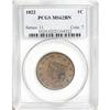 Image 1 : 1822 1C MS62 Brown PCGS