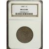 Image 1 : 1840 1C Large Date MS63 Brown NGC