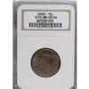 Image 1 : 1848 1C MS65 Brown NGC