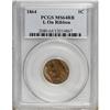 Image 1 : 1864 1C L On Ribbon MS64 Red and Brown PCGS