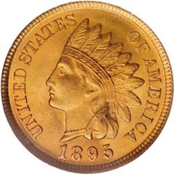 1895 1C MS66 Red NGC