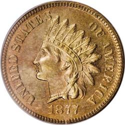 1877 1C PR64 Red PCGS