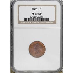 1885 1C PR65 Red NGC
