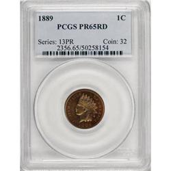 1889 1C PR65 Red PCGS