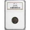 Image 1 : 1891 1C PR65 Brown NGC
