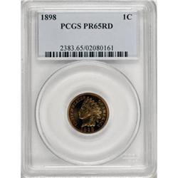1898 1C PR65 Red PCGS