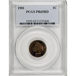 1901 1C PR65 Red PCGS