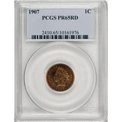 1907 1C PR65 Red PCGS