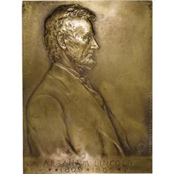 1907 Brenner Lincoln Plaque