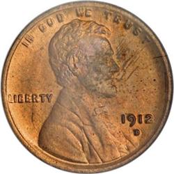 1912-D 1C MS65 Red NGC