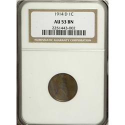1914-D 1C AU53 NGC