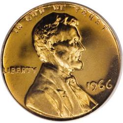 1966 1C SMS MS67 Cameo PCGS