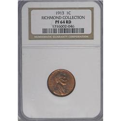 1913 1C PR64 Red NGC