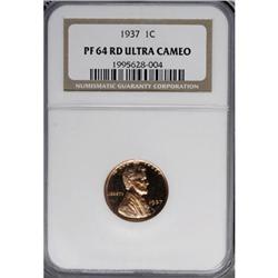 1937 1C PR64 Deep Cameo NGC