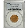 Image 1 : 1864 2C Large Motto MS65 Red PCGS
