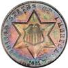 Image 1 : 1861 3CS MS67 NGC