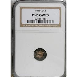 1859 3CS PR65 Cameo NGC