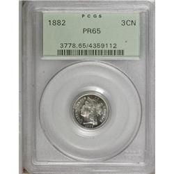 1882 3CN PR65 PCGS