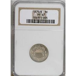 1879/8 5C PR67 NGC