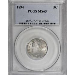1894 5C MS65 PCGS