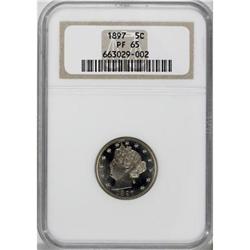 1897 5C PR65 NGC