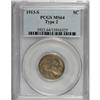 Image 1 : 1913-S 5C Type Two MS64 PCGS