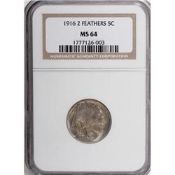 1916 5C MS64 NGC