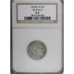 1918/7-D 5C Good 4 NGC