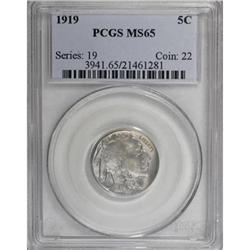 1919 5C MS65 PCGS