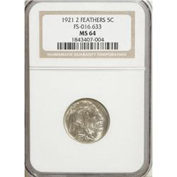 1921 5C MS64 NGC