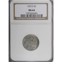 1923-S 5C MS64 NGC