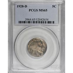1928-D 5C MS65 PCGS