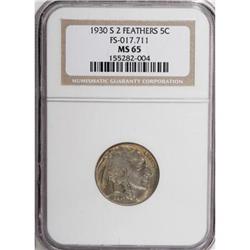 1930-S 5C MS65 NGC