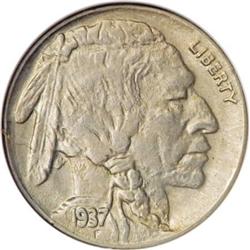 1937-D 5C Three-Legged MS61 NGC