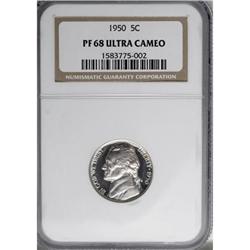 1950 5C PR68 Ultra Cameo NGC