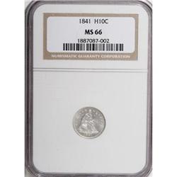 1841 H10C MS66 NGC