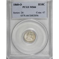 1860-O H10C MS66 PCGS