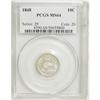 Image 3 : 1848 10C MS64 PCGS