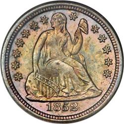 1852-O 10C MS64 NGC