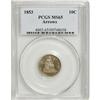 Image 3 : 1853 10C Arrows MS65 PCGS