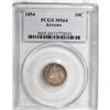 Image 1 : 1854 10C Arrows MS64 PCGS