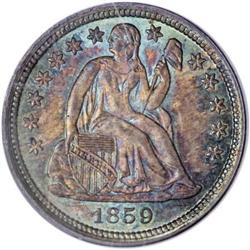 1859-O 10C MS66 PCGS