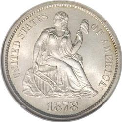 1878-CC 10C MS65 NGC