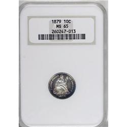 1879 10C MS65 NGC