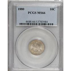 1880 10C MS66 PCGS