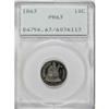 Image 1 : 1863 10C PR63 PCGS