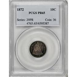 1872 10C PR65 PCGS