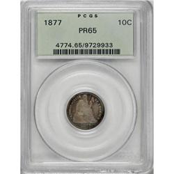 1877 10C PR65 PCGS