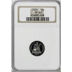 1879 10C PR63 NGC